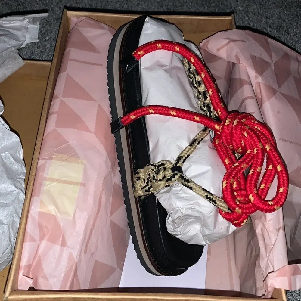 NIB Anthropologie Rope Sandals